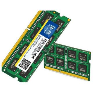 xiede 协德 PC3-8500 DDR3 1066MHz 笔记本内存 4GB