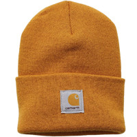 carhartt 男士毛线帽 A18 Carhartt Gold