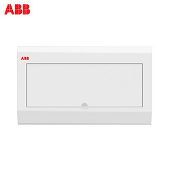 ABB 颖致强电箱配电箱家用室内暗装16回路空开箱