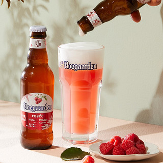 Hoegaarden 福佳 玫瑰红啤酒 248ml*24瓶