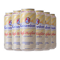 Kaiserdom 凯撒 白啤酒 500ml*6听