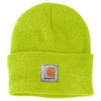 carhartt 男士毛线帽 A18 Bright Lime