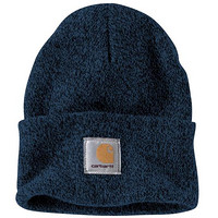 carhartt 男士毛线帽 A18 Dark Blue/Navy