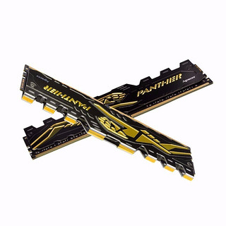 Apacer 宇瞻 黑豹系列 黑豹 PANTHER DDR4 2666MHz 黑色 台式机内存 16GB 8GB*2