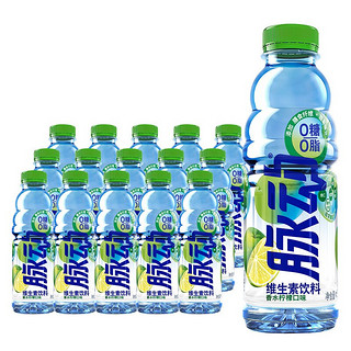 Mizone 脉动 0糖0脂 维生素饮料 香水柠檬口味 450ml*15瓶