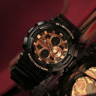 CASIO 卡西欧 G-SHOCK系列 51.2毫米电子腕表 GA-140GB-1A2PR