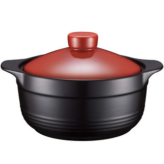 苏泊尔 EB32JAT01-R 陶瓷砂锅 3.2L
