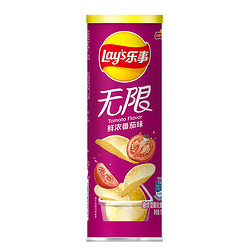 乐事 无限 薯片 鲜浓番茄味 104g