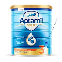 黑卡会员：Aptamil 爱他美 金装 婴儿配方奶粉 3段 900克 6罐