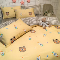 南极人 熊宝宝 全棉四件套 1.5/1.8m床