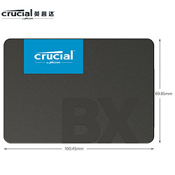 Crucial 英睿达 240G SSD固态硬盘 SATA3.0接口 BX500系列 美光原厂出品