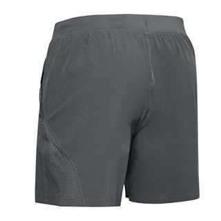 安德玛官方UA SpeedPocket男子跑步运动短裤1351188（3XL、灰色012）