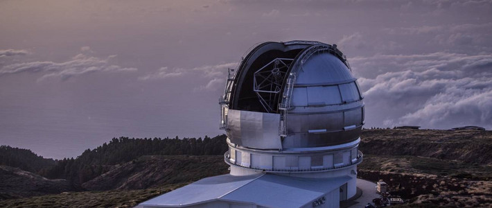加那利大型望远镜图片