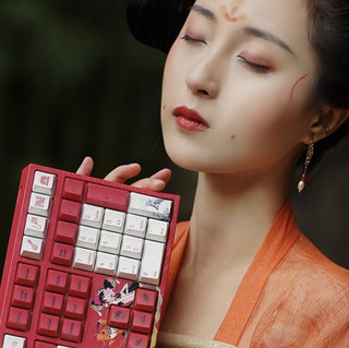 VARMILO 阿米洛 中国娘 VA87M 锦鲤娘 87键 有线机械键盘