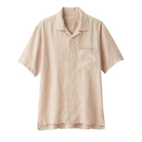 無印良品 /無印良品 MUJI M9SC425  男士短袖衬衫