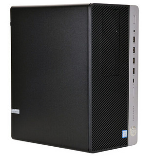 HP 惠普 EliteDesk 800G3 台式机 黑色(酷睿i5-7500、2GB独显、4GB、1TB HDD、风冷)
