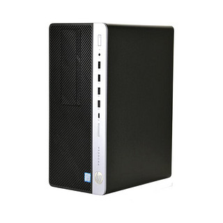 HP 惠普 EliteDesk 800G3 台式机 黑色(酷睿i5-7500、2GB独显、4GB、1TB HDD、风冷)