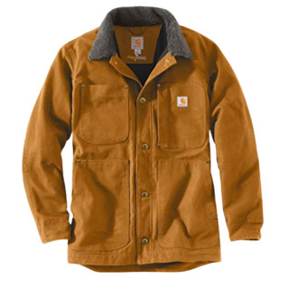 carhartt 男士中长款大衣 102707 Carhartt Brown M