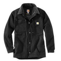 carhartt 男士中长款大衣 102707 Black M