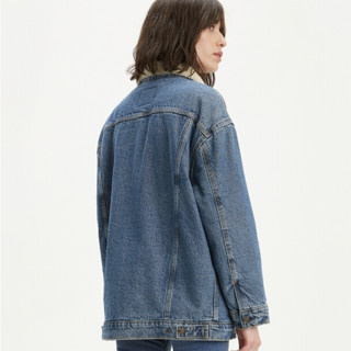 Levi's 李维斯 女士牛仔外套 72867-0003 牛仔色 XS