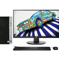 HP 惠普 ProDesk 400 G5 23.8英寸 台式机 黑色(酷睿i5-9500T、核芯显卡、4GB、256GB SSD+1TB HDD、风冷)