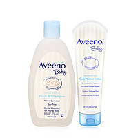 88VIP：Aveeno 艾惟诺 润肤霜 226g+沐浴露二合一 236ml