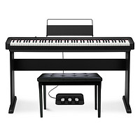 CASIO 卡西欧 电钢琴 EP-S120 黑色单机+X琴架+超值琴凳礼包