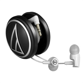 audio-technica 铁三角 ATH-CLR100 入耳式有线耳机 白色