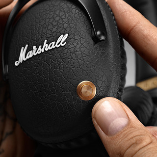 Marshall 马歇尔 Monitor Bluetooth 耳罩式头戴式蓝牙耳机 黑色