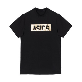 ASICS 亚瑟士 男子运动T恤 2031B476-002 黑色 M