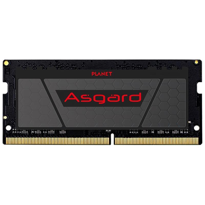 Asgard 阿斯加特 DDR4 2666MHz 笔记本内存 普条 黑色 16GB