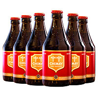 CHIMAY 智美 紅帽 修道院三料啤酒 330ml*6瓶 比利時進口