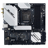 BIOSTAR 映泰 B560M-SILVER MATX主板（Intel LGA1200、B560）