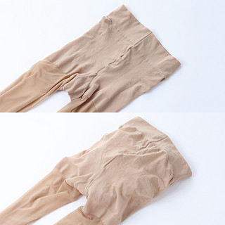 ATSUGI 素肌感天鹅绒  日本进口超值2包装 春夏薄款丝袜连裤袜 亮肤色 M