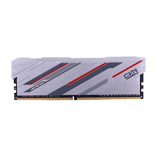 COLORFUL 七彩虹 CVN 捍卫者 DDR4 3200MHz RGB 台式机内存 灯条 银色 8GB