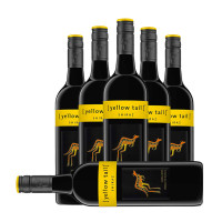 Yellow Tail 黄尾袋鼠 西拉半干红葡萄酒 750ml*6瓶