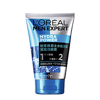 L'OREAL PARIS 男士水能润泽双效洁面膏