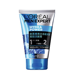 L'OREAL PARIS 巴黎欧莱雅 男士水能润泽双效洁面膏