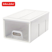 Jeko&Jeko; JEKO&JEKO;中号收纳箱塑料抽屉式收纳柜玩具整理箱衣服储物箱透明柜子收纳盒床底