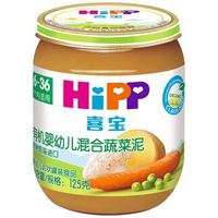 HiPP 喜宝 有机系列 混合蔬菜泥 2段 125g