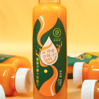 伍食家 蜂蜜沙棘汁饮料 300ml*8瓶