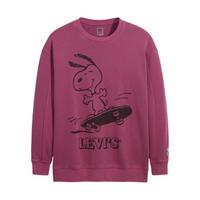 Levi's 李维斯 X Peanuts 女士圆领卫衣 77376-0006