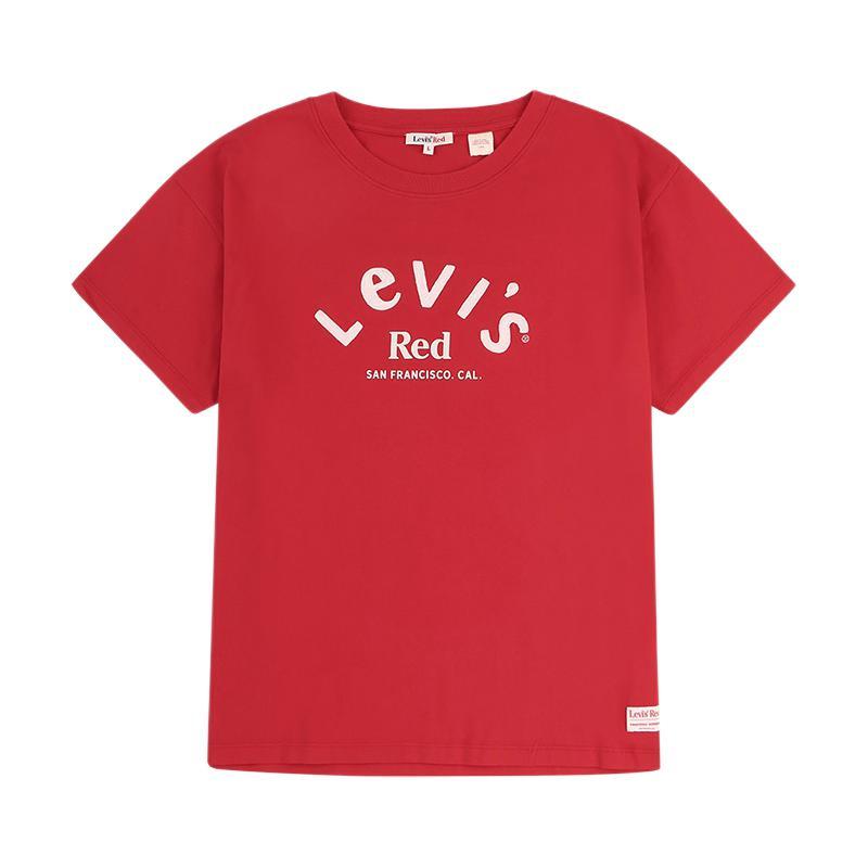 Levi's 李维斯 RED先锋系列 女士圆领短袖T恤 A0157-0000