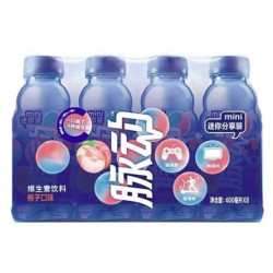 Mizone 脉动 青柠/水蜜桃口味 400ml*8瓶