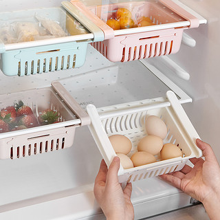 冰箱置物架内部分层隔板塑料多功能抽屉式厨房用品家用大全神器