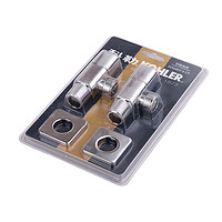 KOHLER 科勒 R76390T-9-CP 四分口冷热角阀 两支装