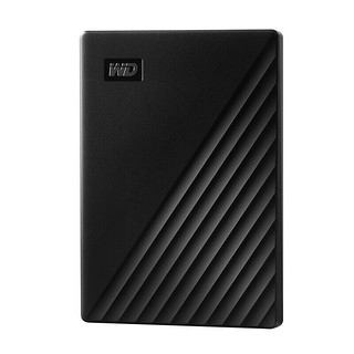 Western Digital 西部数据 My Passport系列 随行版 2.5英寸Micro-B便携移动机械硬盘 4TB USB3.0 魅力黑 WDBPKJ0040BBK