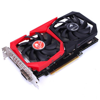 COLORFUL 七彩虹 战斧 GeForce RTX 2060 显卡 6GB 黑红色