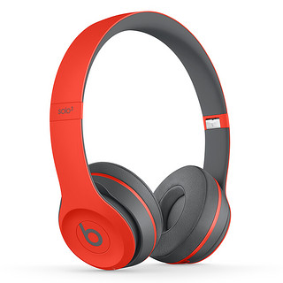 Beats Solo 3 Wireless 狗年限量款 耳罩式头戴式无线蓝牙降噪耳机 霹雳红