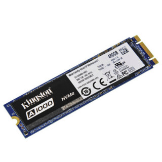 Kingston 金士顿 A1000 NVMe M.2 固态硬盘 480GB (PCI-E3.0)